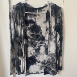 Tie dye cardigan